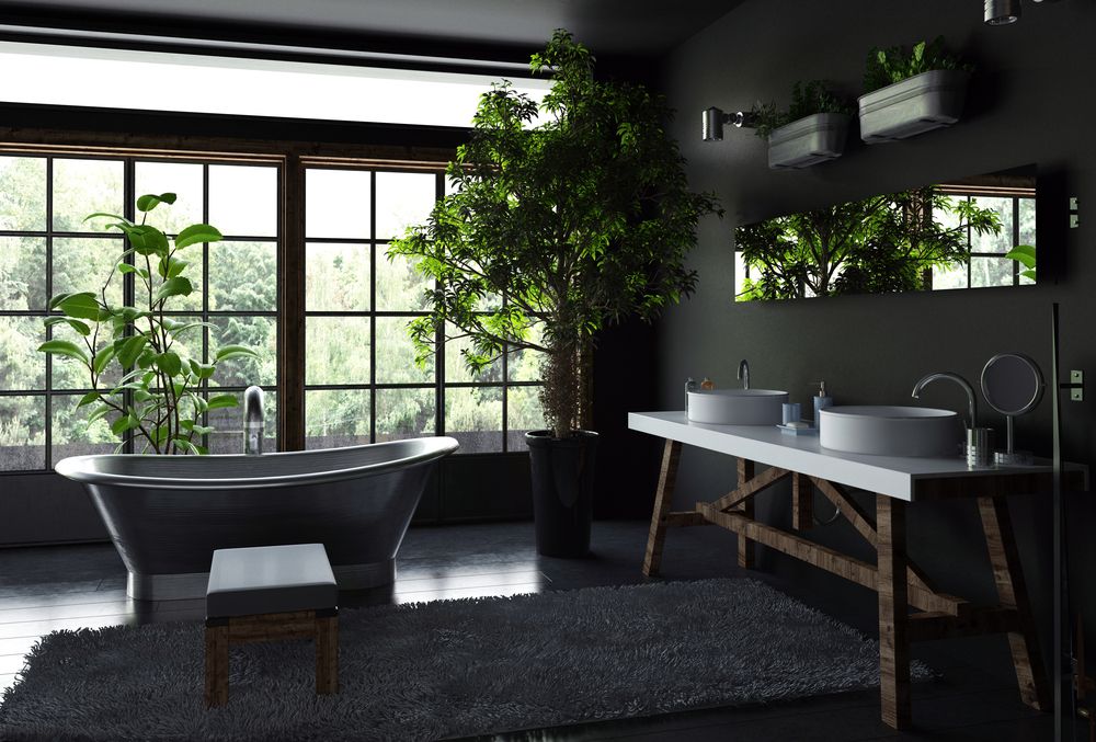 salle-de-bain-originale-plantes