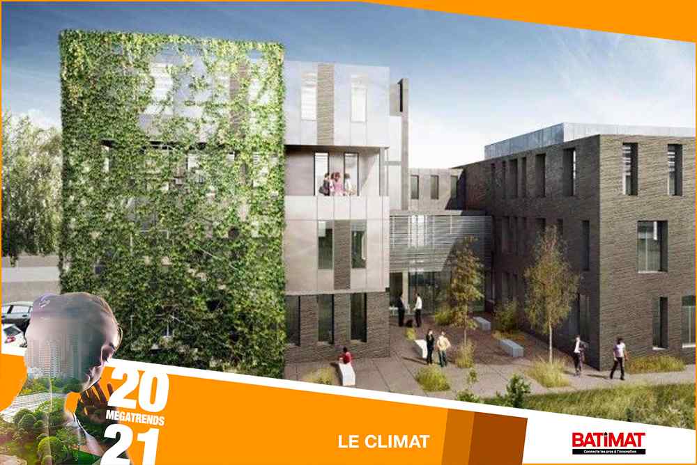 bâtiment passif couverture