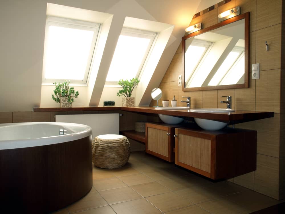 meuble-salle-de-bain-teck-tendance