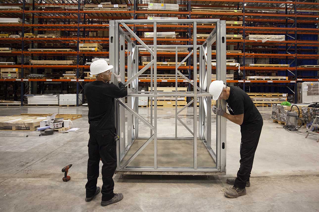 salles de bains préfabriquées