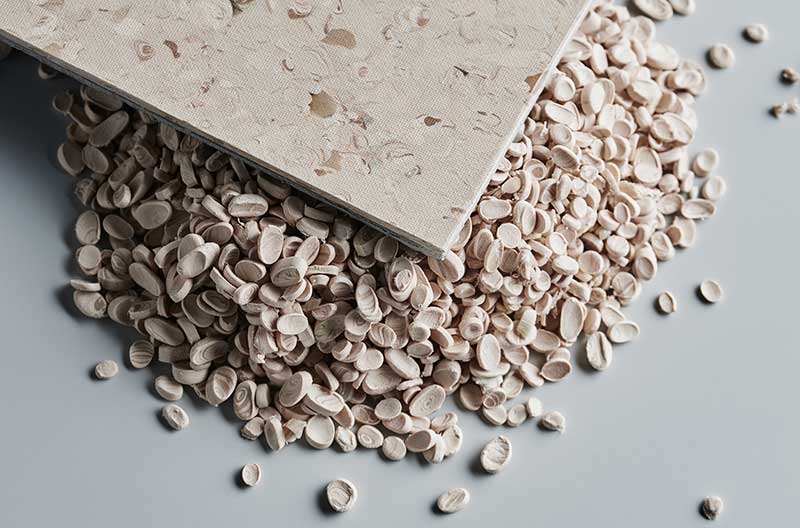 Tarkett matériaux recyclés